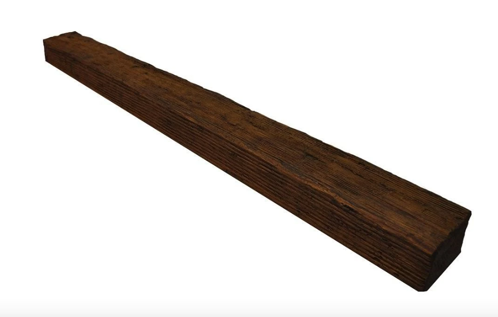 PU trám Rustic tmavý 6 x 9 x 2m