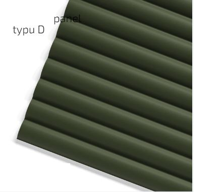 Panel Frill D  /0,45m2/