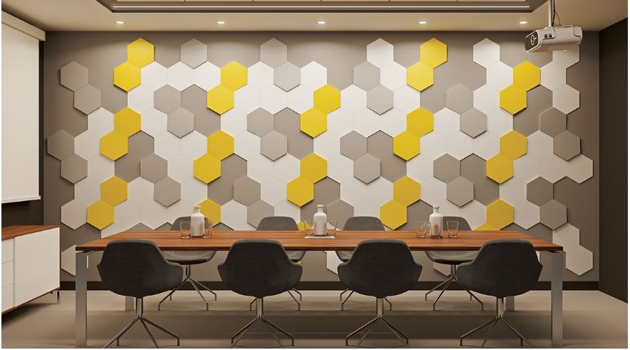 Panel Hexagon slope /ks/