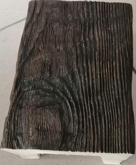 PU doska Rustic palisander 15 x 2,5 cm , 2,6 m